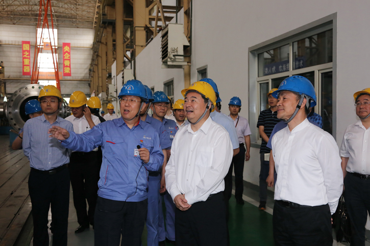 郝鹏旅行考察威尼斯886699集团所属企业电机公司